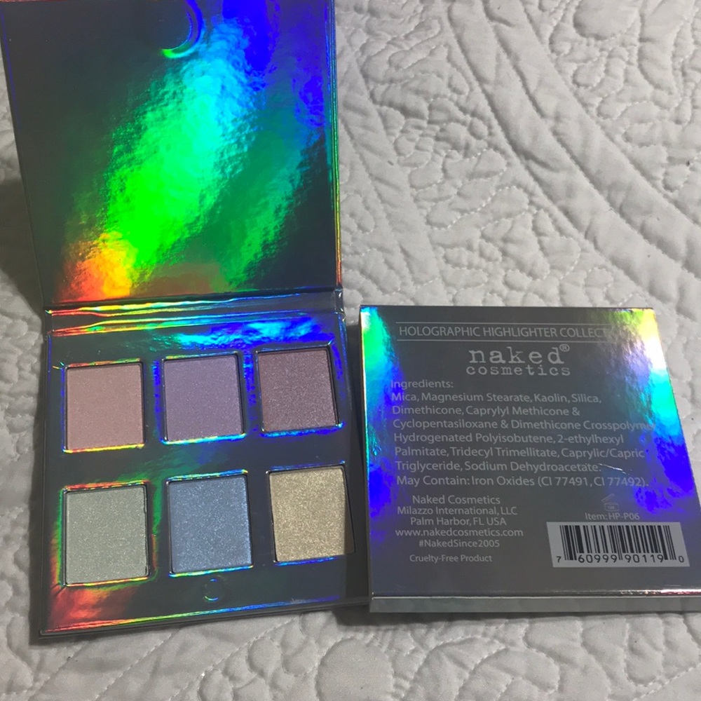 Naked Cosmetics Holographic Highlighter Palette